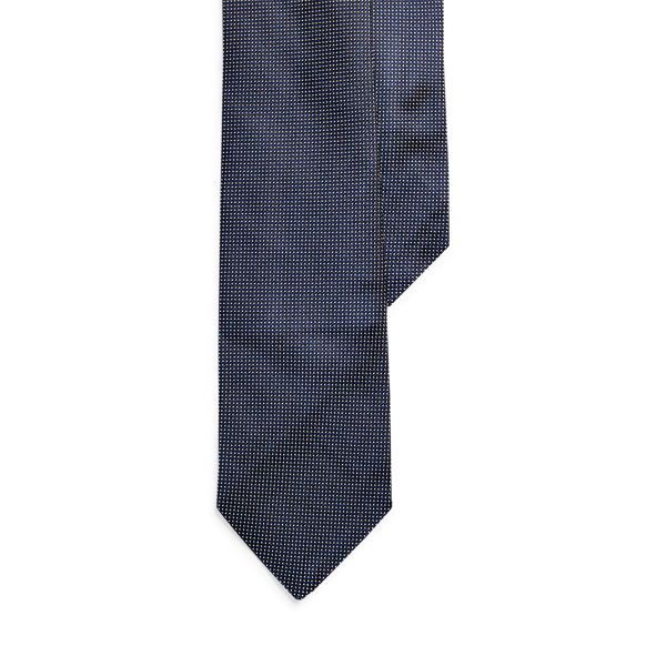 Pin Dot Silk Narrow Tie