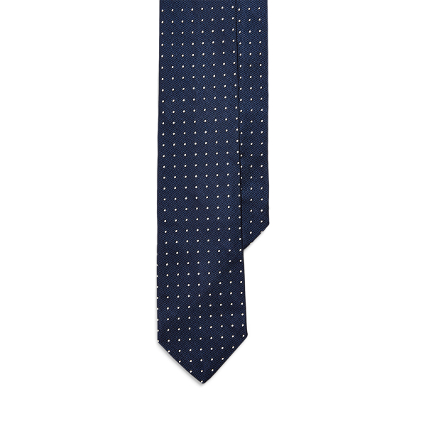 Polo Ralph Lauren Dot Silk Repp Narrow Tie 1
