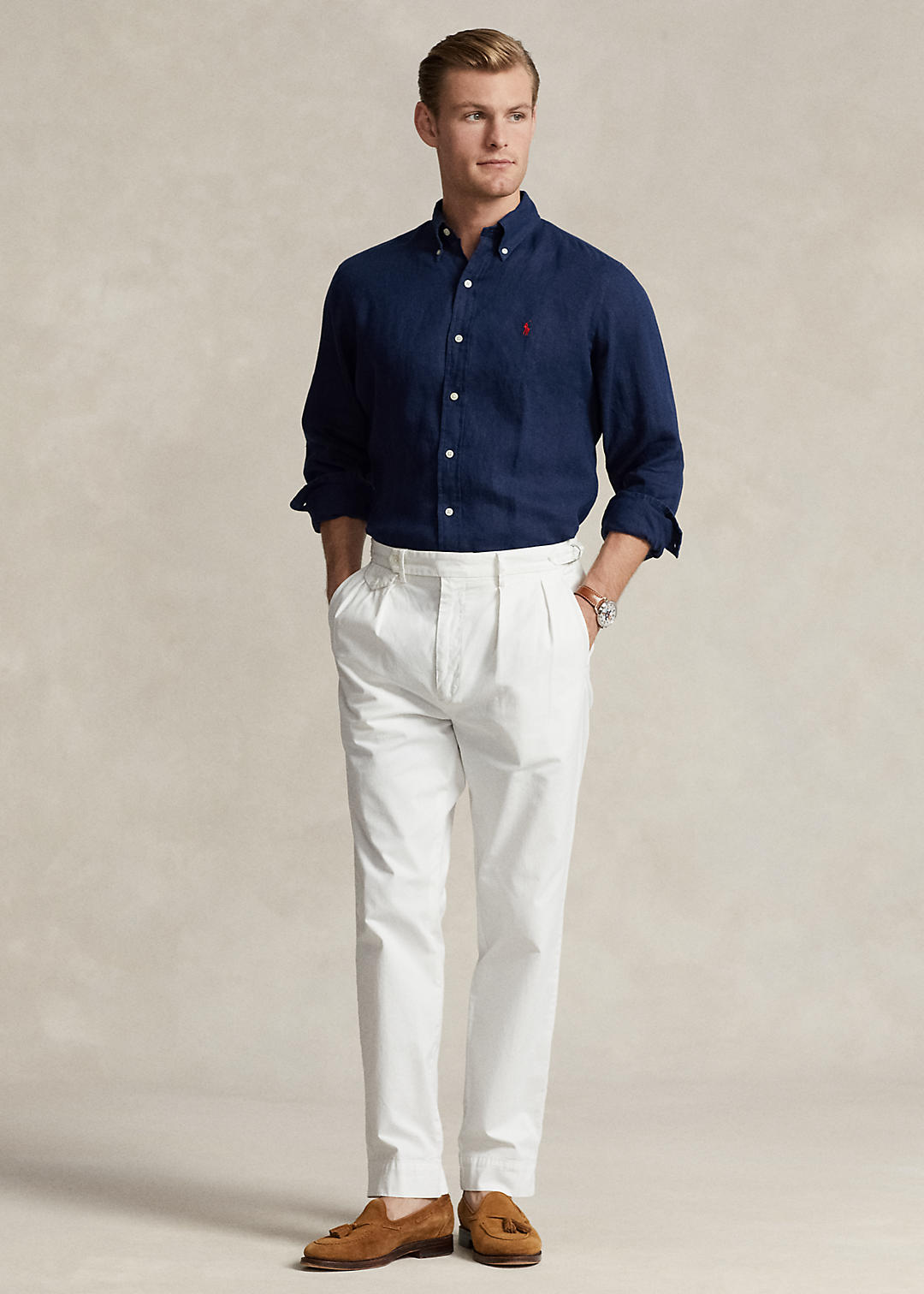 Polo Ralph Lauren Classic Fit Linen Shirt 3