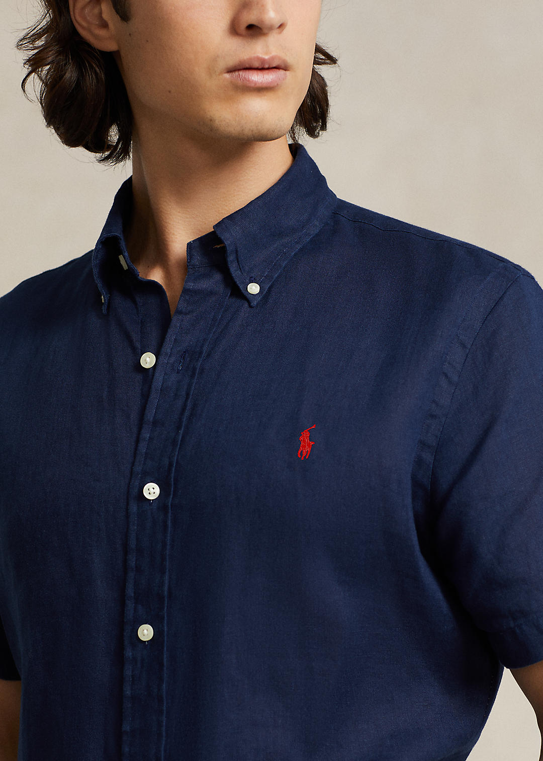 Polo Ralph Lauren Classic Fit Linen Shirt 5