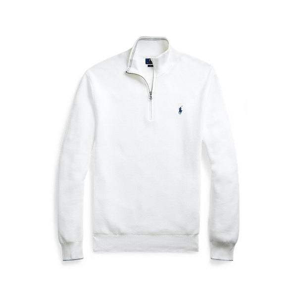 Cotton Half Zip Jumper for Men Ralph Lauren BE
