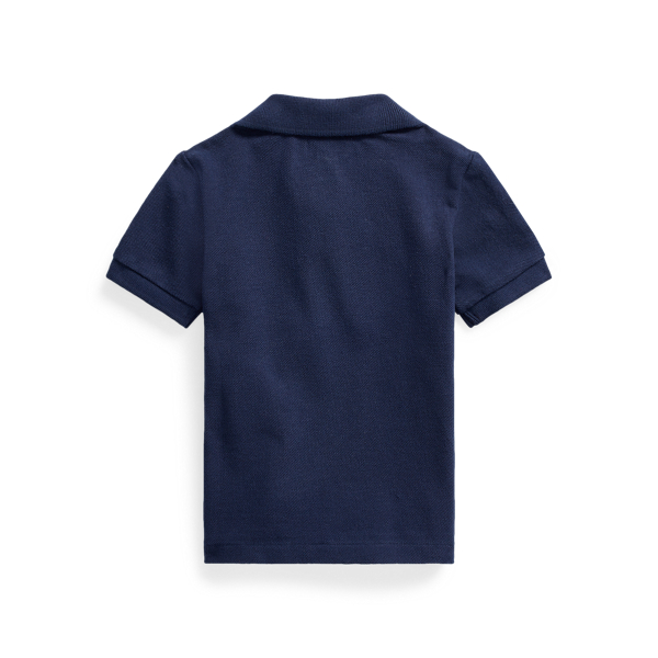 Baby Boy Cotton Mesh Polo Shirt 2