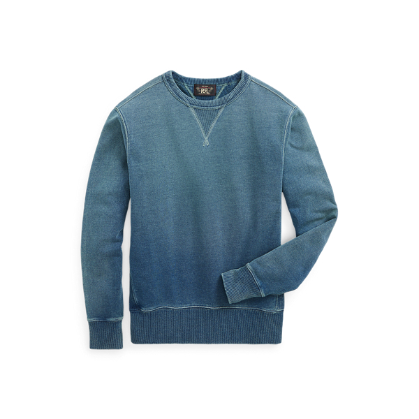 Indigo French Terry Sweatshirt RRL 1