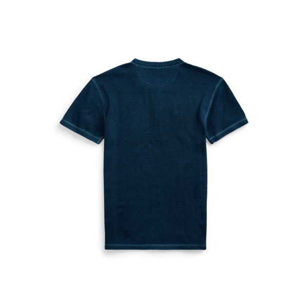 RRL Waffle-Knit Short-Sleeve Henley Shirt 2