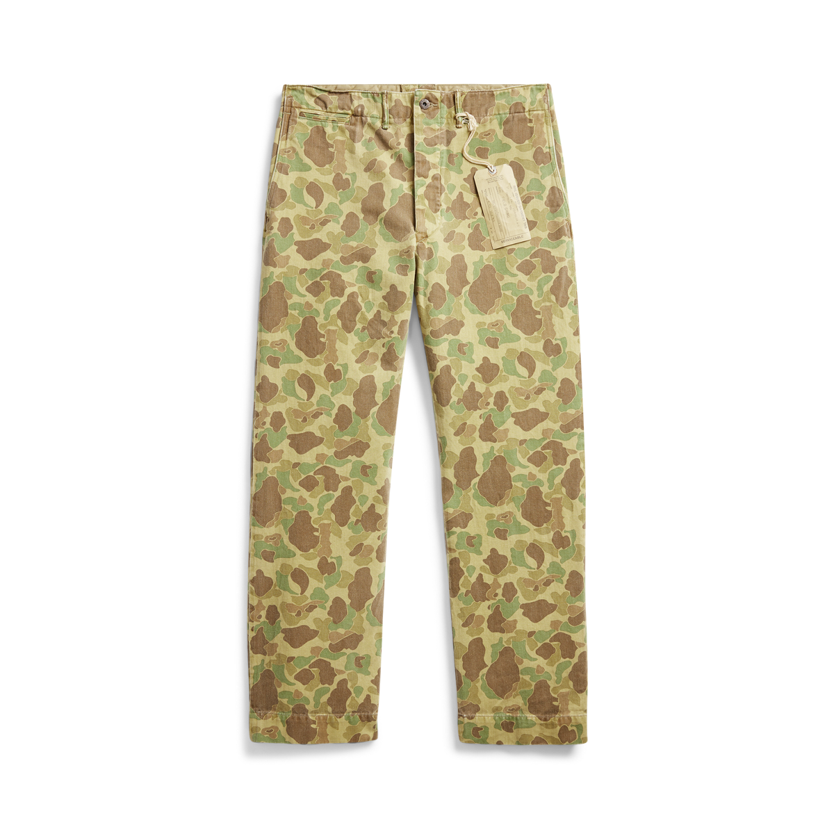Camo Cotton Chino Pant