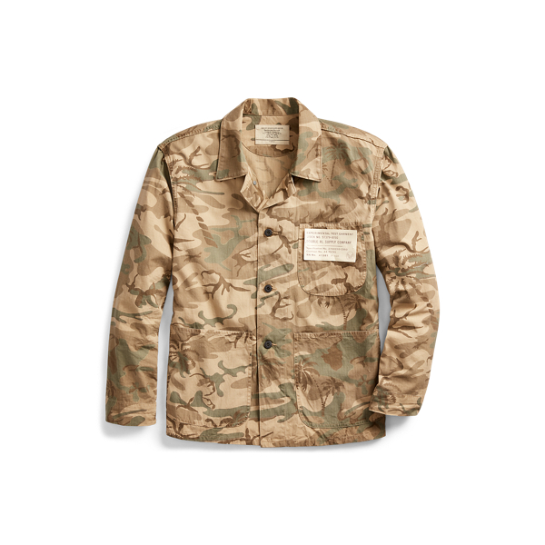Printed Camo Camo Ripstop Field Jacket RRL 1