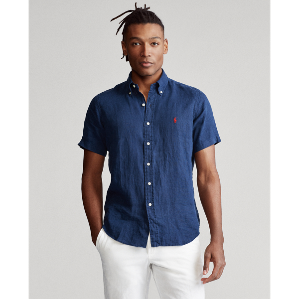 Slim Fit Linen Shirt Polo Ralph Lauren 1