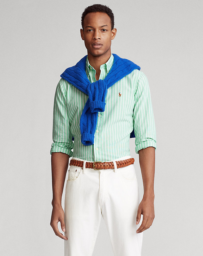 Slim-Fit-Oxfordhemd mit Streifen Polo Ralph Lauren 1