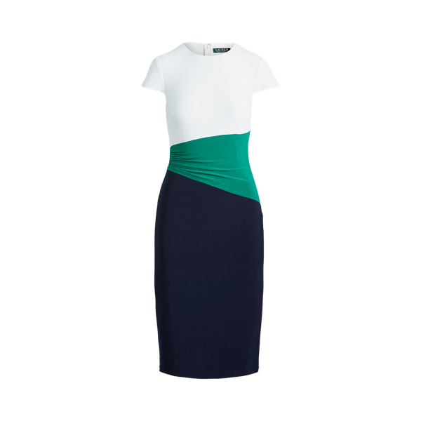 Colour-Blocked Jersey Dress for Women | Ralph Lauren® UK
