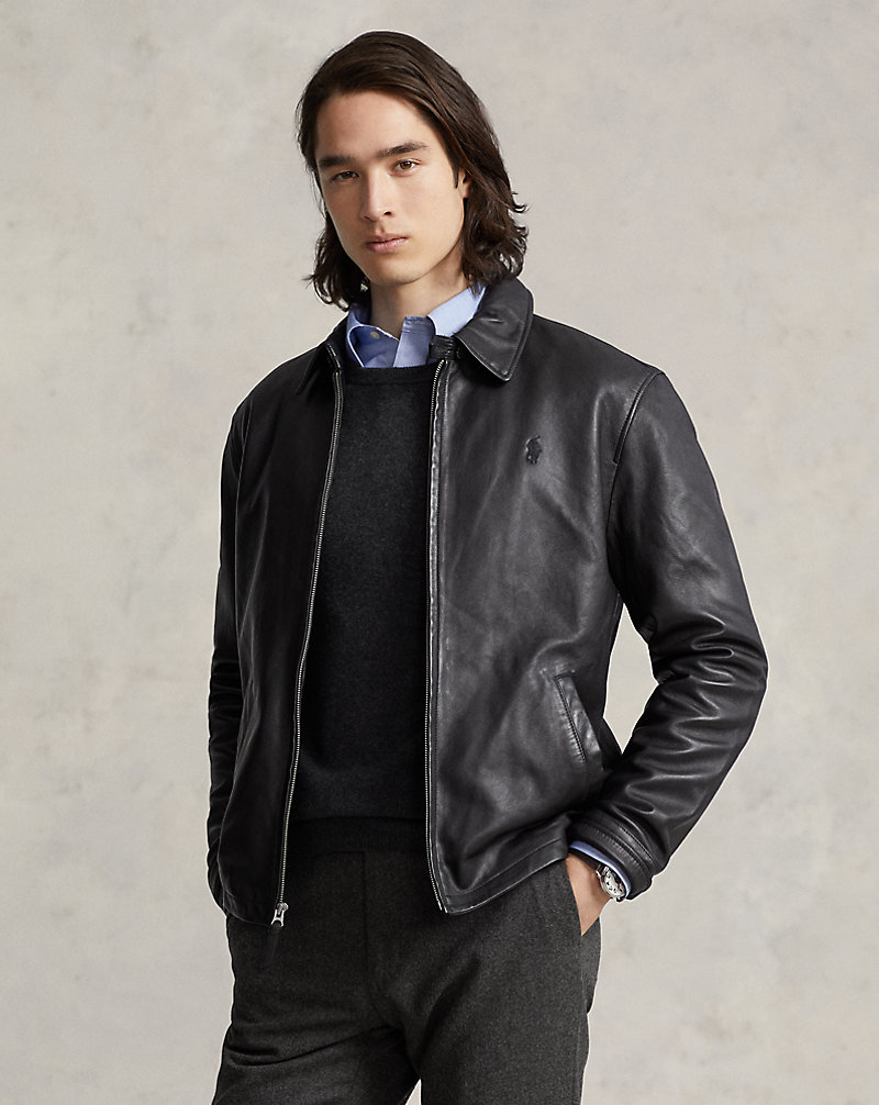 Leather Jacket Polo Ralph Lauren 1