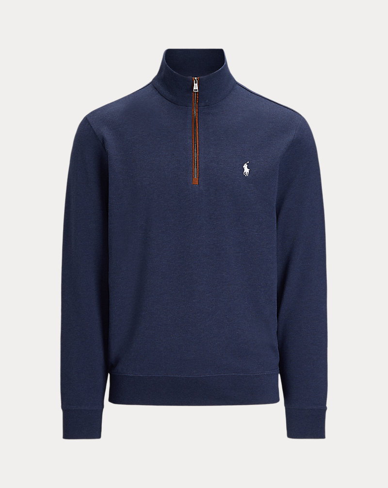 Slim Fit French Terry Pullover Polo Golf 1