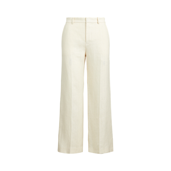 Herringbone Wide-Leg Pant