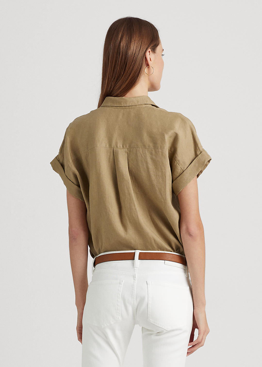 Lauren Linen Short-Sleeve Shirt 4