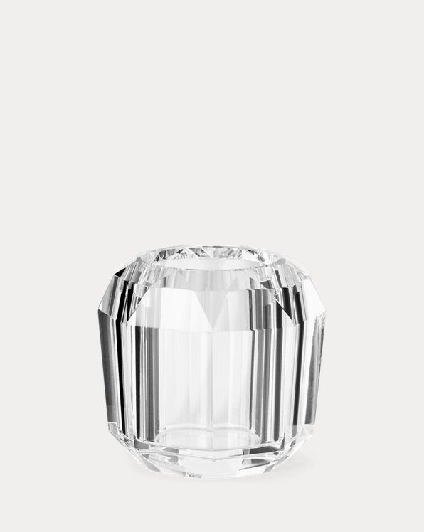 Leigh Faceted Crystal Votive