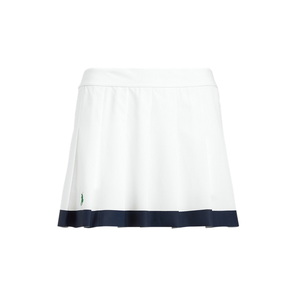 Polo Ralph Lauren inverted-pleat miniskirt - White