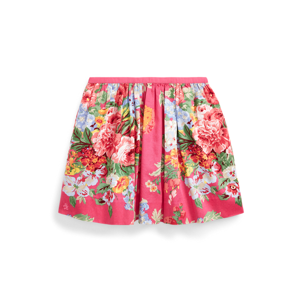 Floral Cotton Sateen Skirt GIRLS 1.5-6.5 YEARS 1