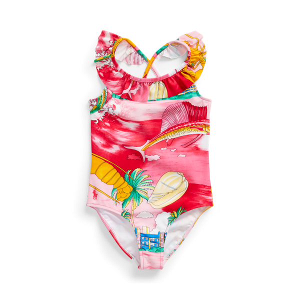 Gingham One-Piece Swimsuit GIRLS 1.5-6.5 YEARS 1