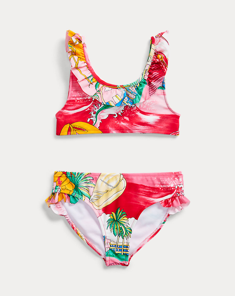 Lobster Two-Piece Swimsuit GIRLS 1.5-6.5 YEARS 1