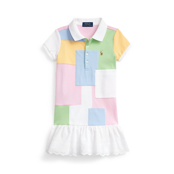 Colour-Blocked Cotton Jumper GIRLS 1.5-6.5 YEARS 1