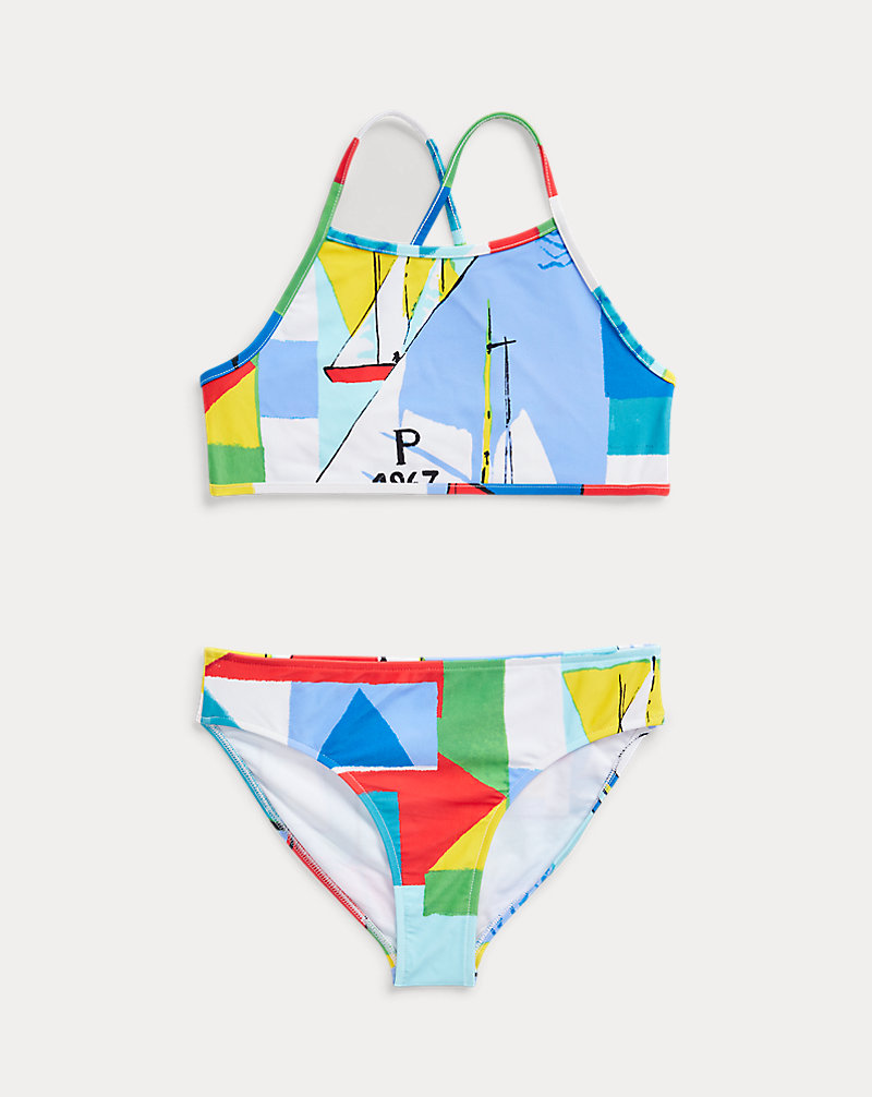 Sailboat Two-Piece Swimsuit GIRLS 7-14 YEARS 1