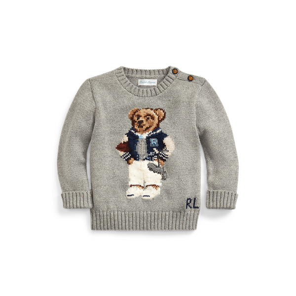 Collegiate bear sweater on sale