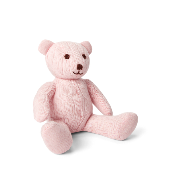 Small Cable Cashmere Bear Baby 1