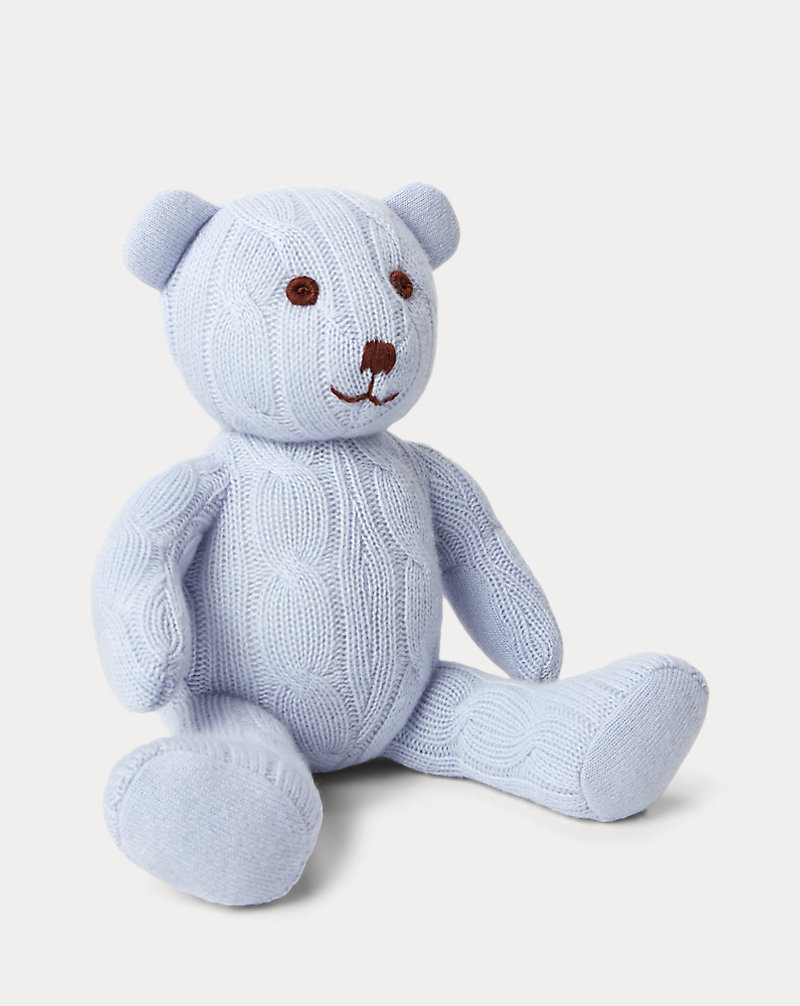 Small Cable Cashmere Bear Baby 1