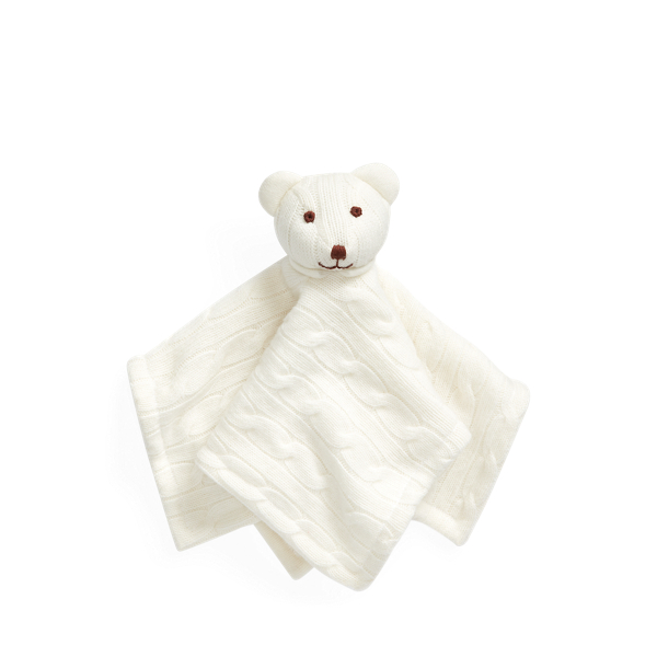 Cashmere Bear Lovey Blanket