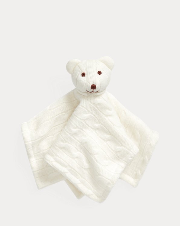 Cashmere Bear Lovey Blanket