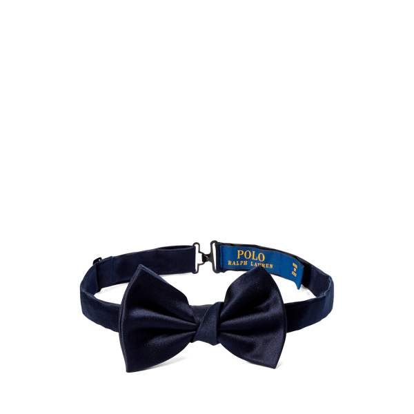 Pre-Tied Silk Satin Bow Tie