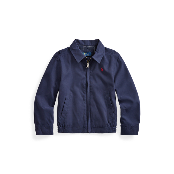 Water-Resistant Twill Jacket BOYS 1.5-6 YEARS 1