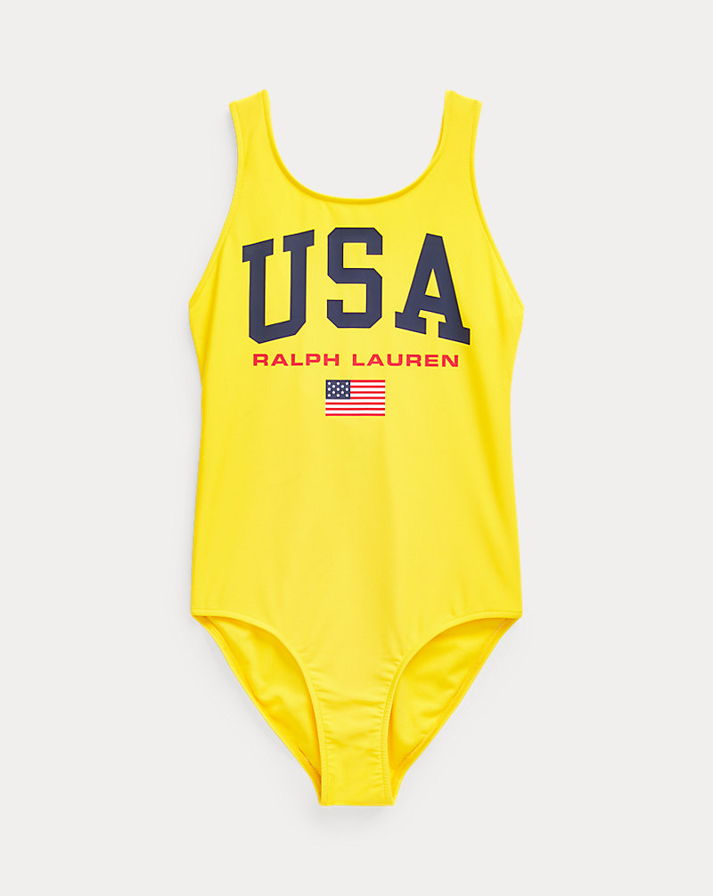 USA One-Piece Swimsuit GIRLS 7-14 YEARS 1