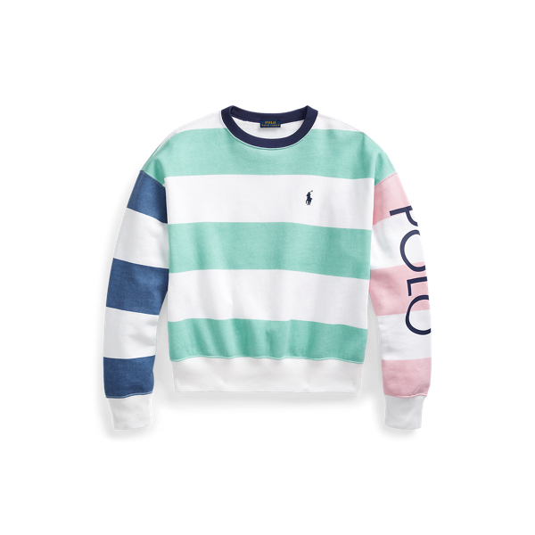 Sudadera polar a rayas para mujer Ralph Lauren ES