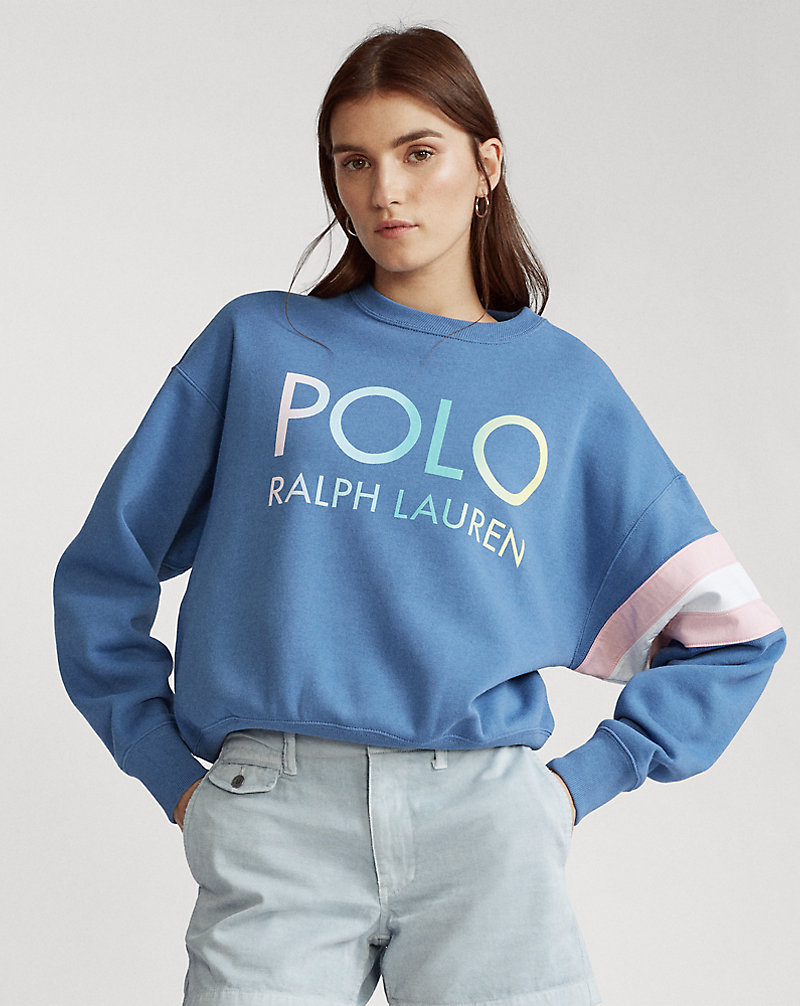 Ombre Logo Fleece Sweatshirt Polo Ralph Lauren 1