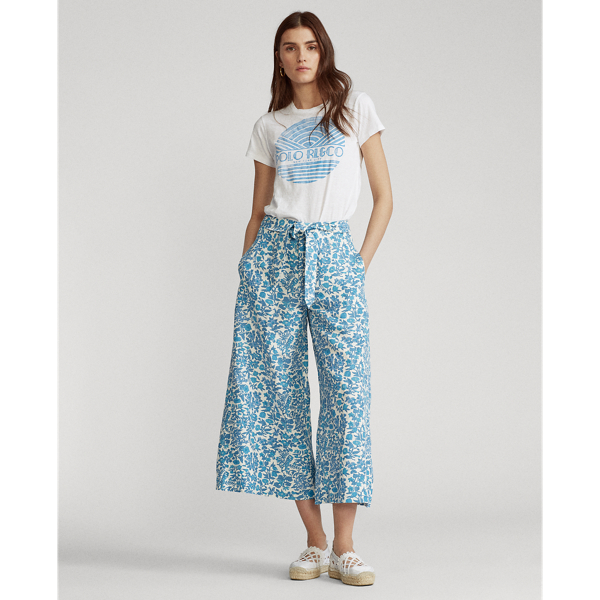 Floral-Print Wide-Leg Trouser Polo Ralph Lauren 1