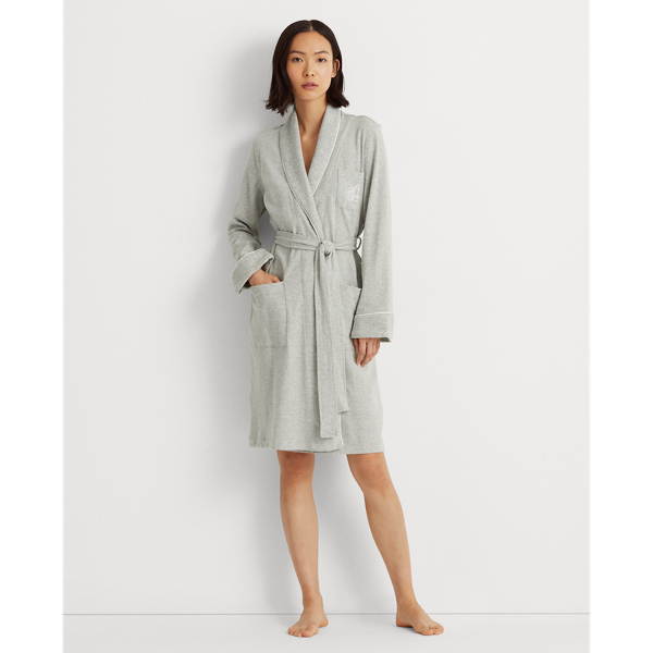 Short Shawl-Collar Robe