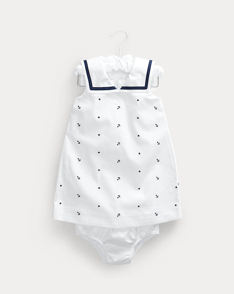 Sailor Dress & Bloomer Baby Girl 1