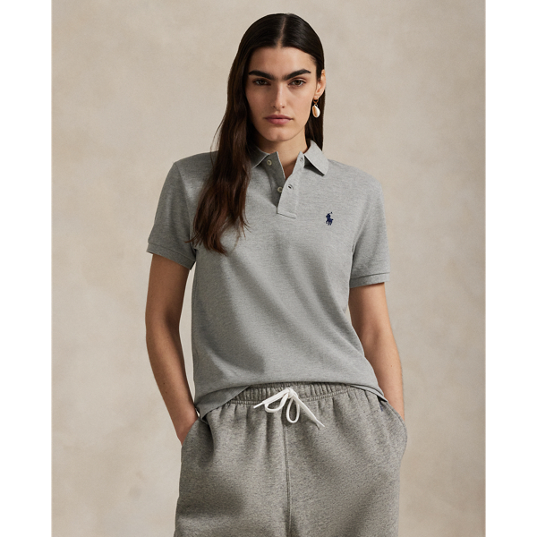 Classic Fit Mesh Polo Shirt