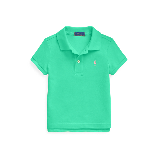 Cotton Mesh Polo Shirt