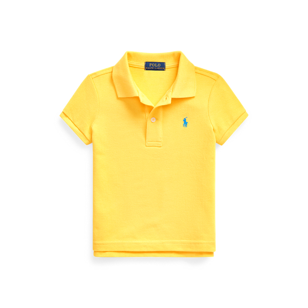 Cotton Mesh Polo Shirt