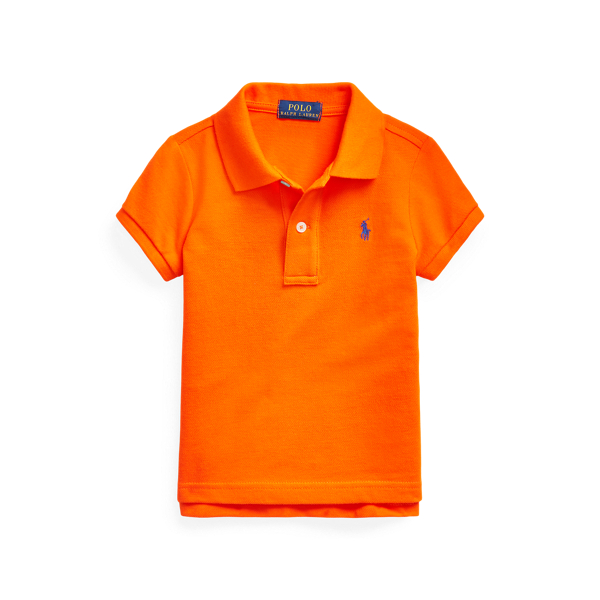 Cotton Mesh Polo Shirt