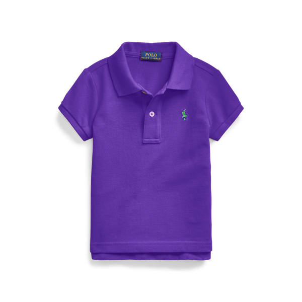 Toddler purple polo clearance shirt