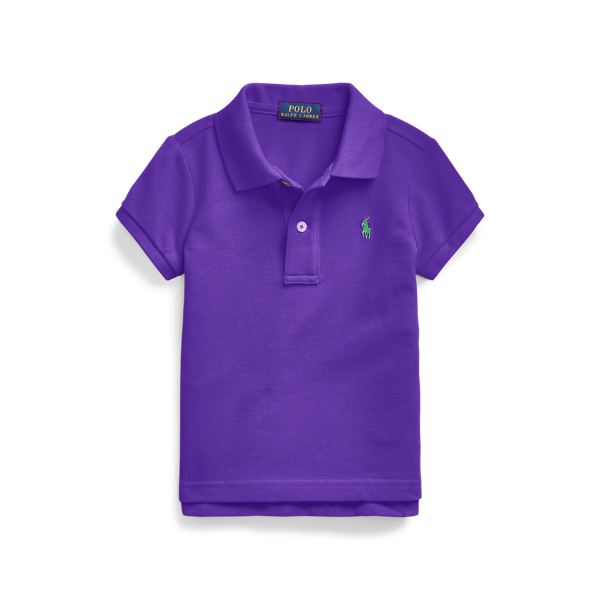 Cotton Mesh Polo Shirt