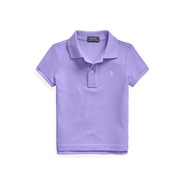 Girls clearance purple polo