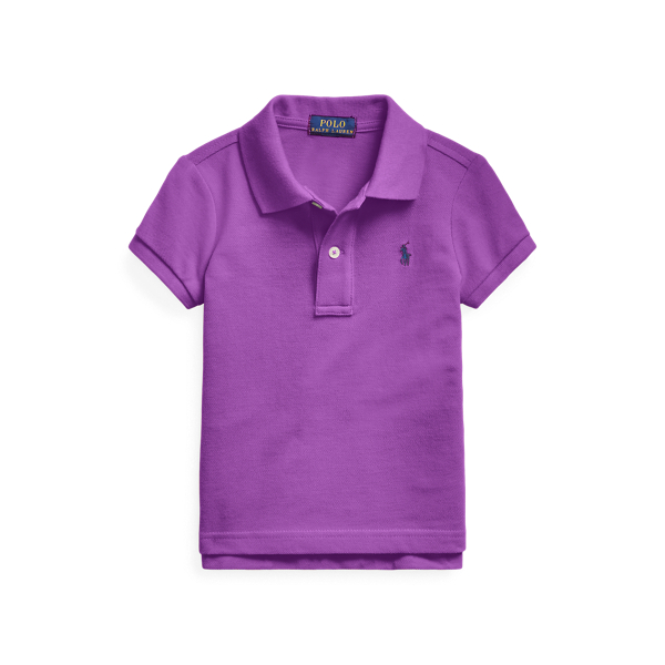 Cotton Mesh Polo Shirt