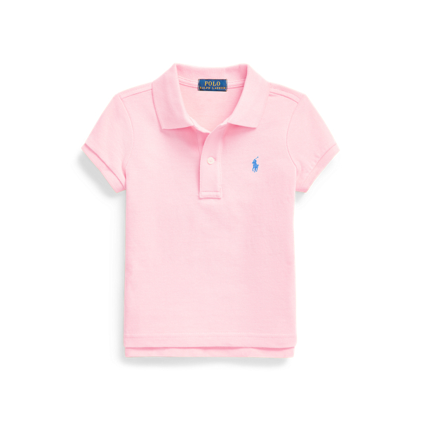 Cotton Mesh Polo Shirt