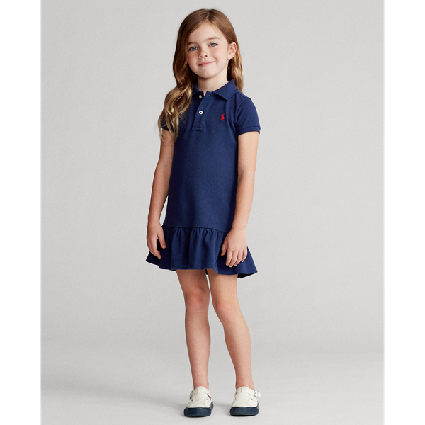 Vestido Polo de piqué de algodón NIÑAS DE 1,5 A 6,5 AÑOS 1