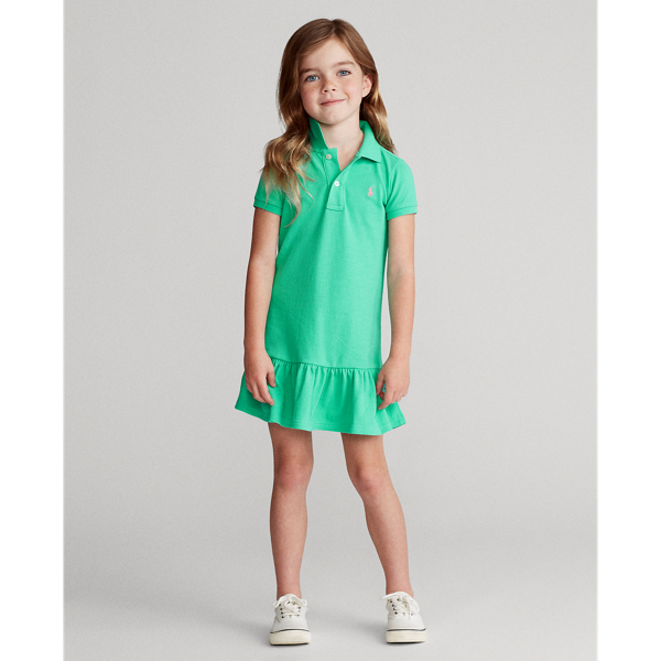 Vestido Polo de piqué de algodón NIÑAS DE 1,5 A 6,5 AÑOS 1