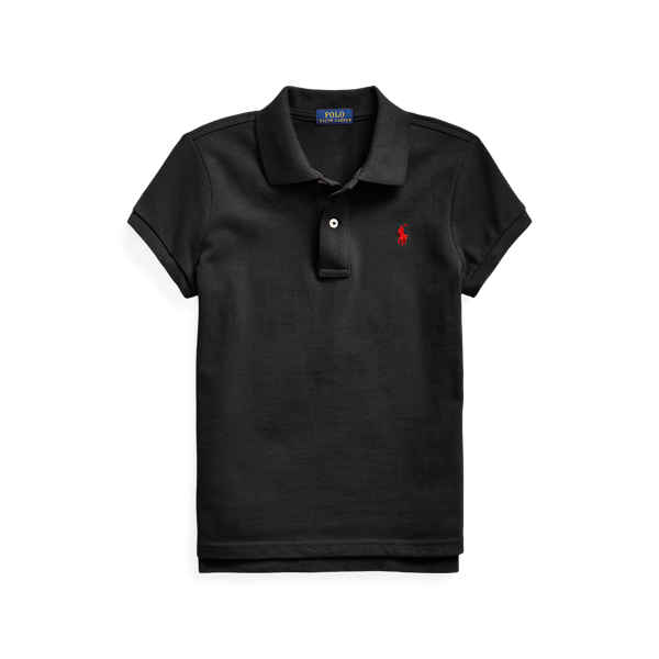 Cotton Mesh Polo Shirt