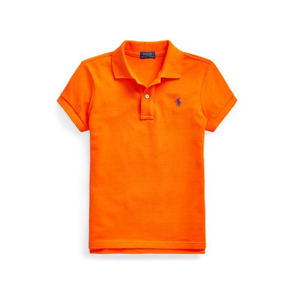 Cotton Mesh Polo Shirt GIRLS 7-14 YEARS 1